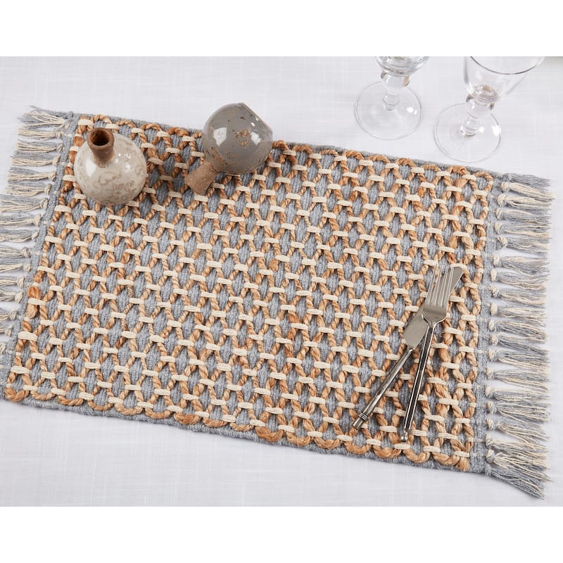 Handmade Woven Rope Placemat (Set of 4)