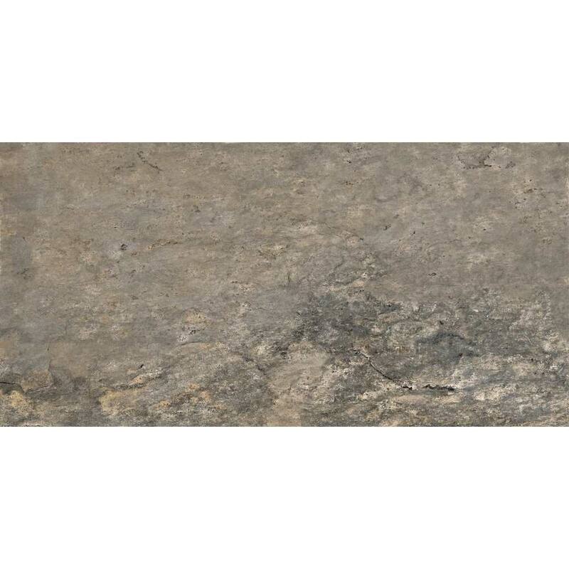 The Tile Life Wells Stone 12x24 Multi Brown Porcelain Floor & Wall Tile