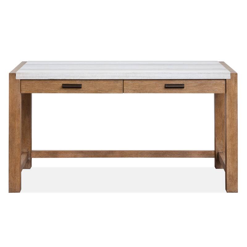 Magnussen Home Plum Creek Sierra Brown Writing Desk - 60''W x 30''D x 31''H