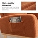 preview thumbnail 60 of 171, HOMYKA 28" Wide Rocking Chair for Nursery with Solid Wood Leg