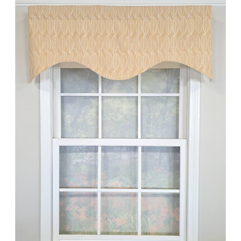 RLF Home Fall Cornice Valance