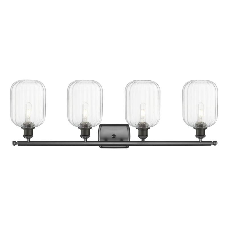 Innovations Lighting Endless Possibilities Ballston - Preston - 4 Light 37" Jar Shade Bath Vanity Light