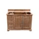 preview thumbnail 5 of 34, James Martin Vanities Providence 48" Single Vanity, Driftwood Driftwood Cabinet Base Only - No Top