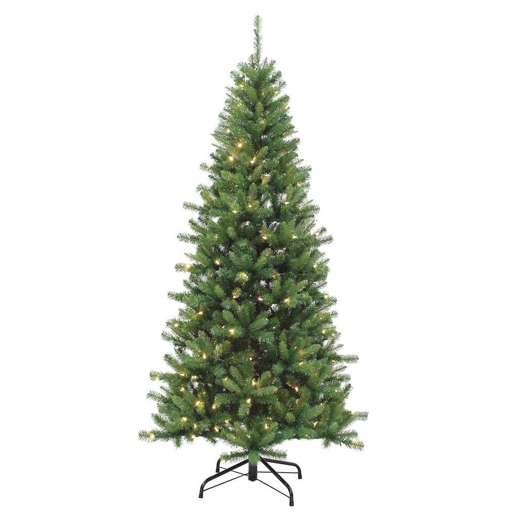 7 Foot Pre Lit Ozark Pine with Color Changing Lights