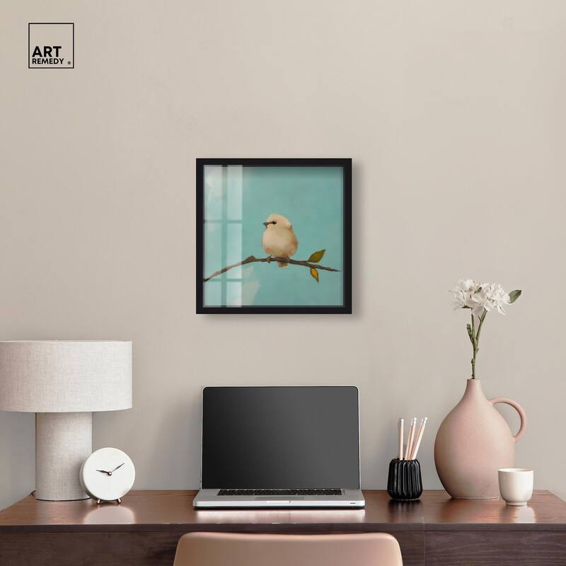 Azure Avian Shadowbox by Art Remedy