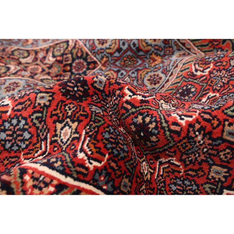 ECARPETGALLERY Hand-knotted Royal Mahal Red Wool Rug - 5'7 x 8'2