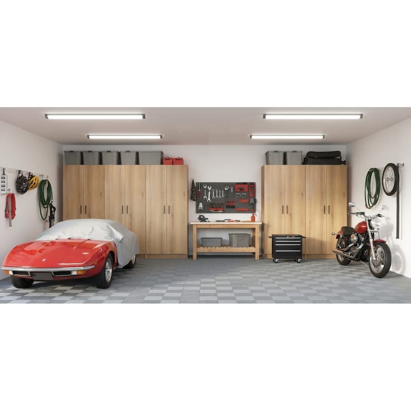 Modex Multi-Purpose Utility Storage Cabinet (5-Piece Set) - W 157.5″ × D 15.7″ × H 70.9″