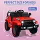 preview thumbnail 6 of 18, 12V Kids Ride On Truck Car, Battery Powered Electric Vehicles