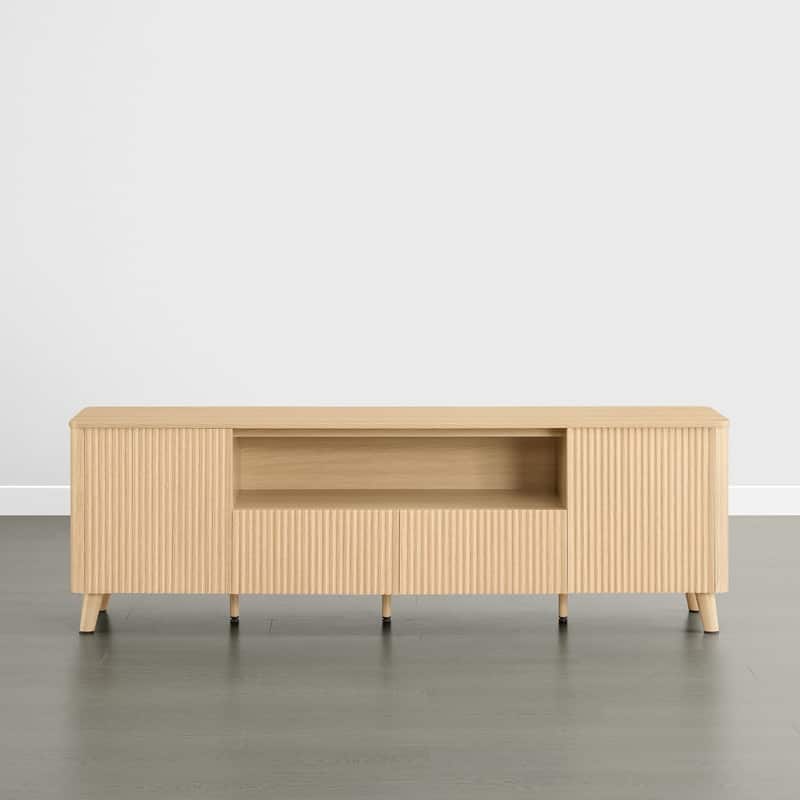 Spruce & Spring 70" TV Stand Modern Entertainment Center for TVs up to 80"