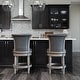 preview thumbnail 46 of 109, Maven Lane 26" Pullman Swivel Counter Height Kitchen Stool