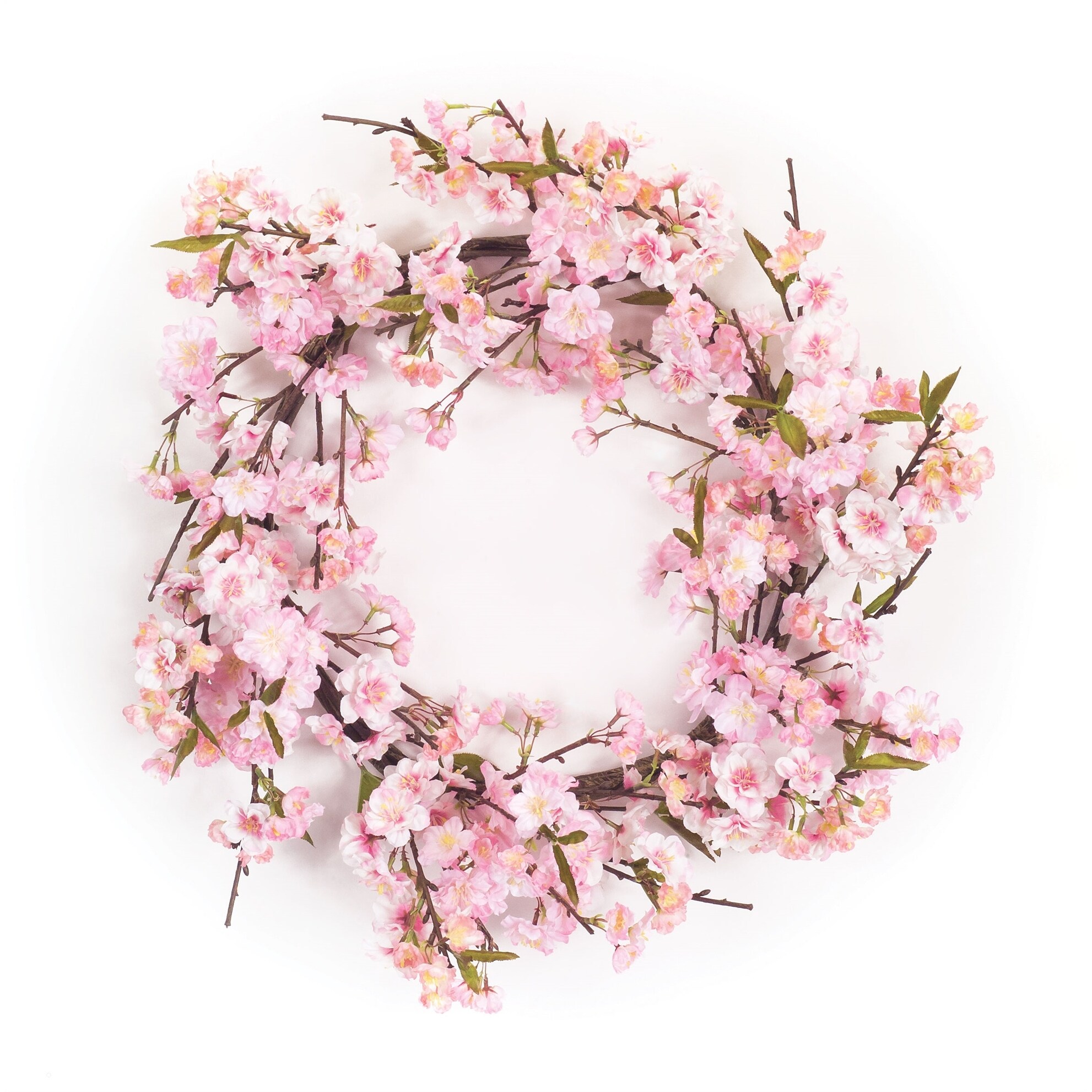 Shop 21 5 Cherry Blossom Wreath Overstock 27440103