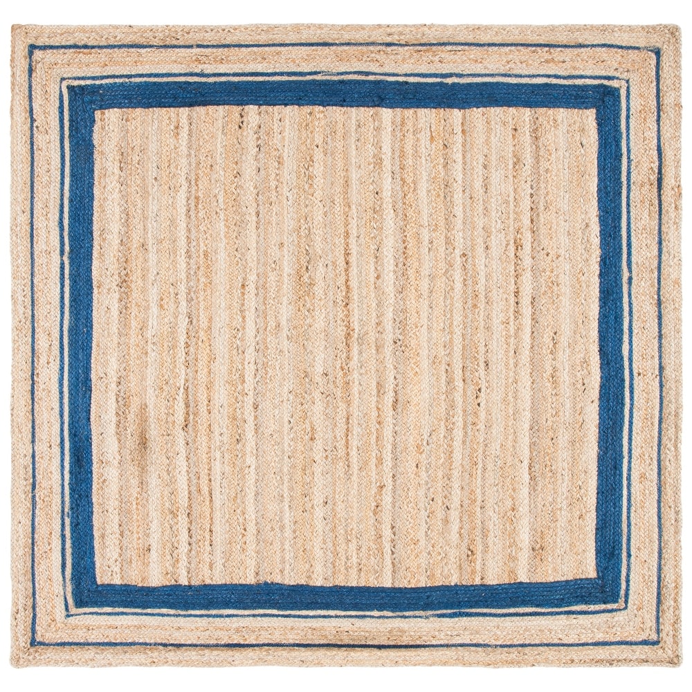 SAFAVIEH Handmade Natural Fiber Averi Border Jute Rug