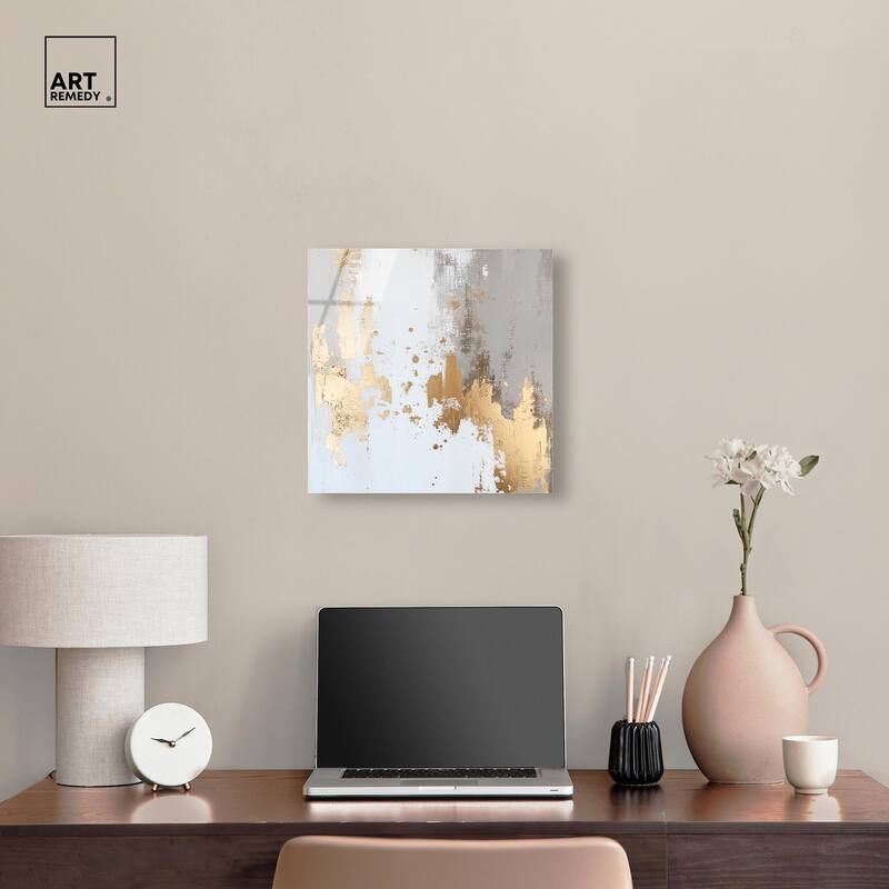 Ghostly Glimmer II Acrylic by Art Remedy, Ready to Hang