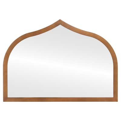 Tyler Framed Mantel Mirror - Teardrop Cathedral - 38.4x27.4