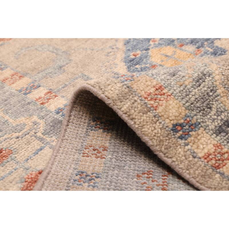 ECARPETGALLERY Hand-knotted Jules Serapi Taupe Wool Rug - 9'2 x 11'10