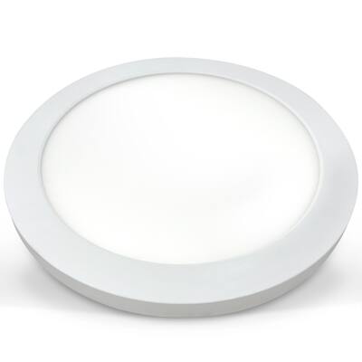 LED 7" Recessed Light, Dimmable, 5 Color Temperature Selectable, White, 12W, 120Vac, UL& Energystar Listed, 1 Pack - 7.95