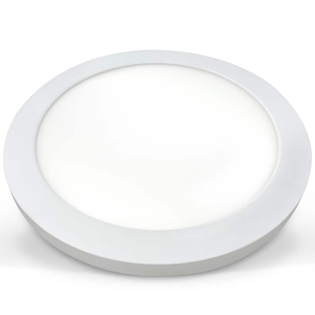 LED 7" Recessed Light, Dimmable, 5 Color Temperature Selectable, White, 12W, 120Vac, UL& Energystar Listed, 1 Pack - 7.95
