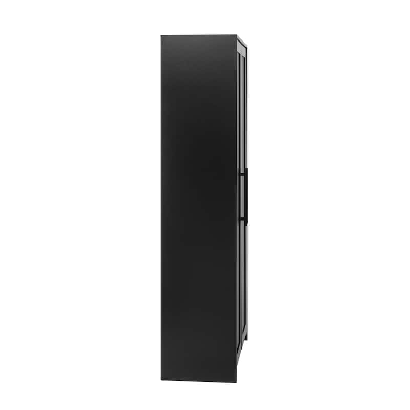 Prepac Elite Premium Home Storage Cabinet with Panel Doors 16" D x 32" W x 72" H - 32 in W x 72 in H x 16 in D