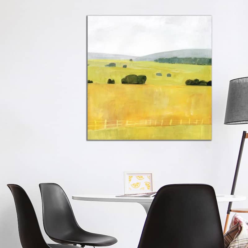 iCanvas "Soft Fieldscape I" by Victoria Borges Canvas Print - 37x37x1.5