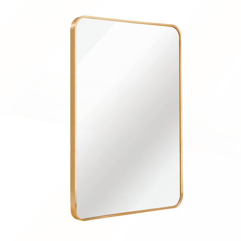 22x30 Inch Metal Framed Rectangular Bathrrom Mirror