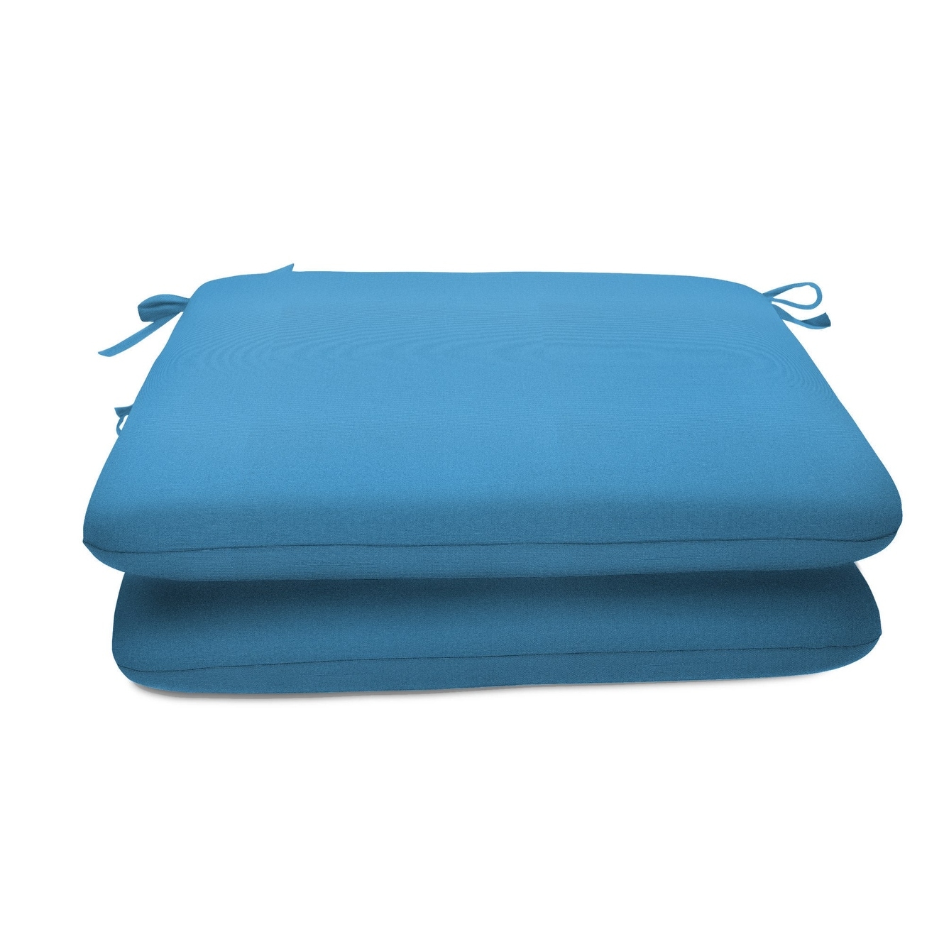Sunbrella Solid fabric 2 pack 18 in. Square seat pad with 21 options 18 W x 18 D x 2.5 H On Sale Bed Bath Beyond 30979738