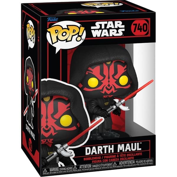 Funko Pop! Star Wars Dark Side - Darth Maul #740 - On Sale - Bed 