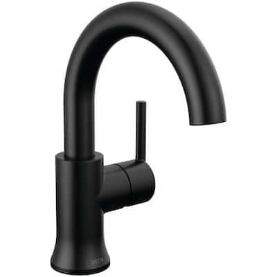 Delta Trinsic Bathroom Faucet with Pop-Up Drain Assembly