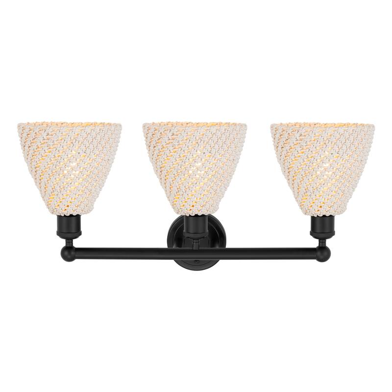 Innovations Lighting Endless Possibilities Edison - Bristol Natural - 3 Light 26" Bath Vanity Light