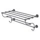 preview thumbnail 2 of 26, Allied Brass Dottingham Collection Train Rack Towel Shelf 24 - Matte Gray