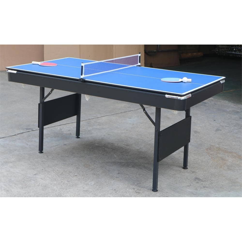 Portable 65.75 in 3 in 1 Multi Game Table Billiard table Table Tennis