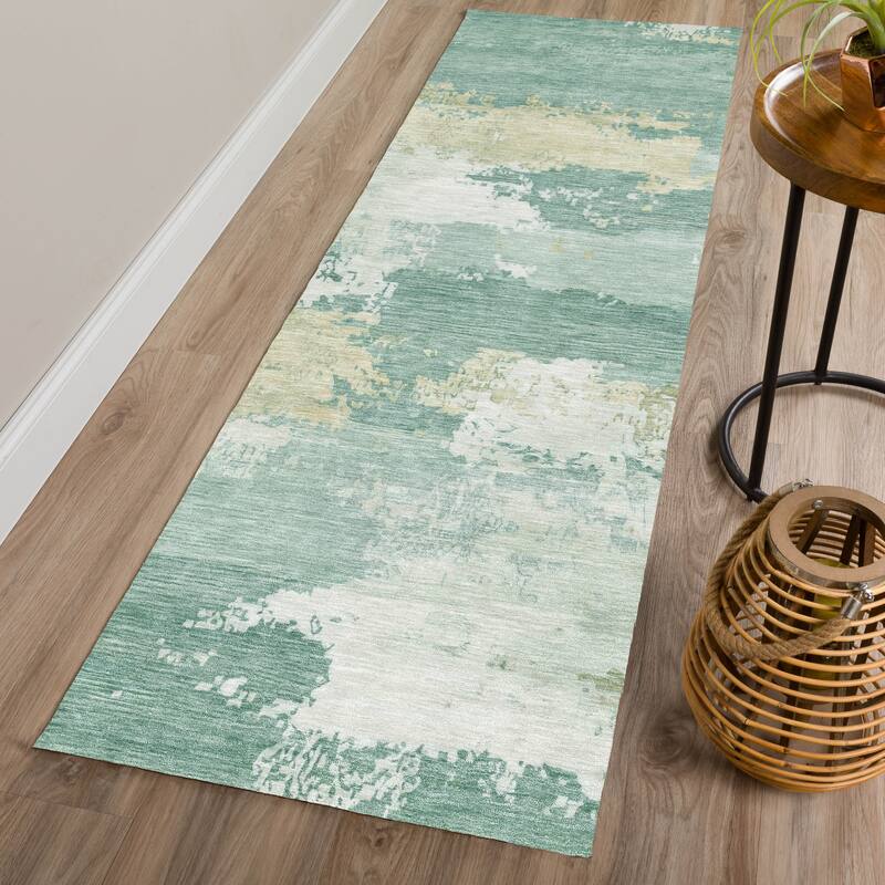 Machine Washable Indoor/ Outdoor Chantille Rug