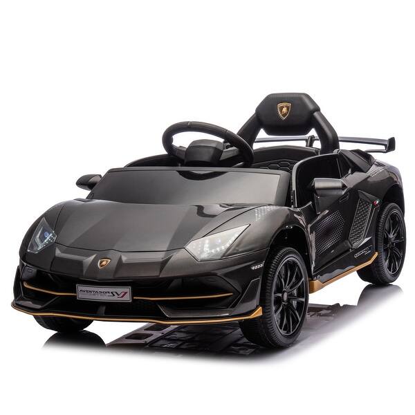 slide 2 of 80, 12V Lamborghini Aventador Kids Car, Hydraulic Doors, Bluetooth, Parent Control