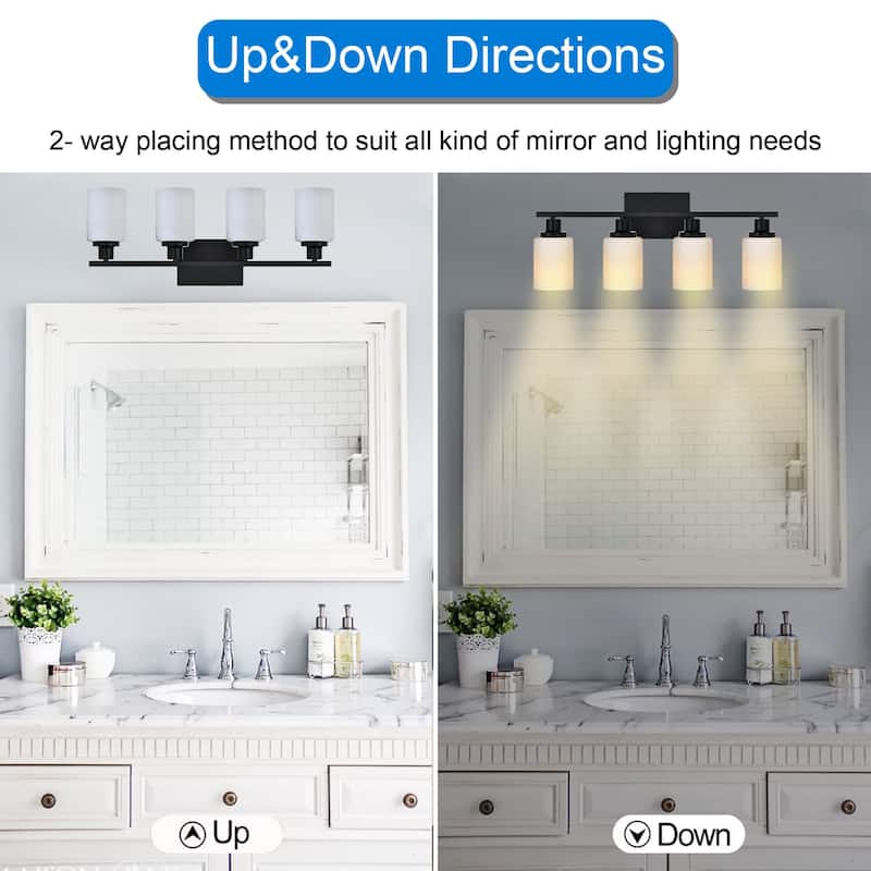 4-Light Bathroom Vanity Light