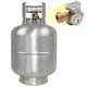 preview thumbnail 1 of 9, Flame King 20LB Aluminum Propane Tank with Gauge & OPD Valve, Corrosion-Resistant and Rust-Free
