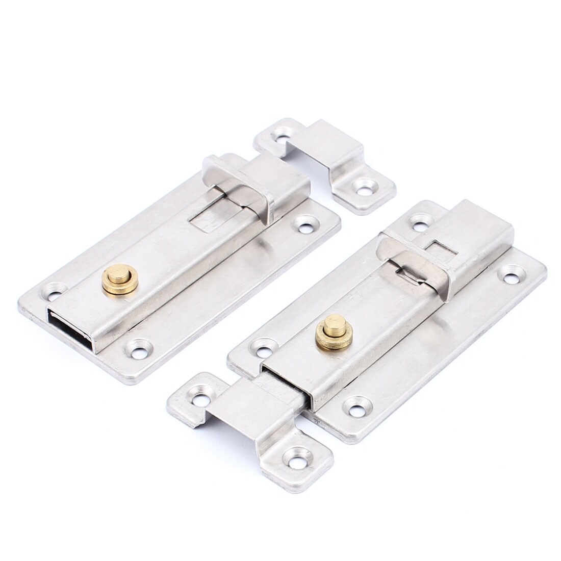 90mmx25mm 304 Stainless Steel Right Hand No Hole Spring Loaded Barrel Bolt Latch 90mmx25mm 304 Stainless Steel Right Hand No Hole Spring Loaded Barrel Bolt Latch