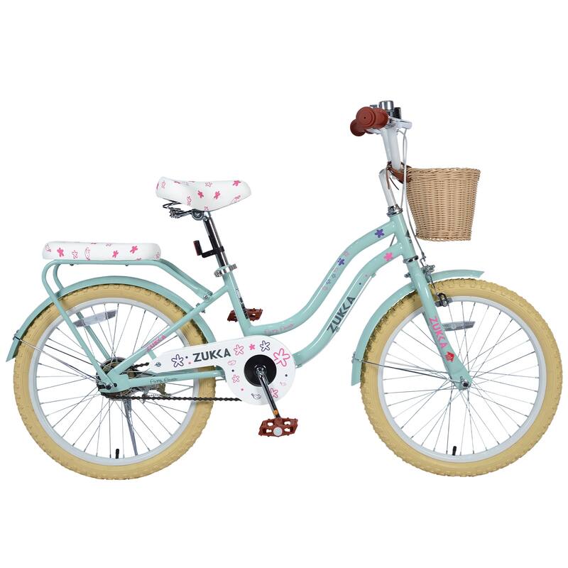 Multiple Colors,Girls Bike with Basket for 7-10 Years Old Kids,20 inch wheel ,No Training Wheels Included