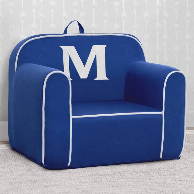 Delta Children Personalized Monogram Cozee Chair - Customize with Letter M