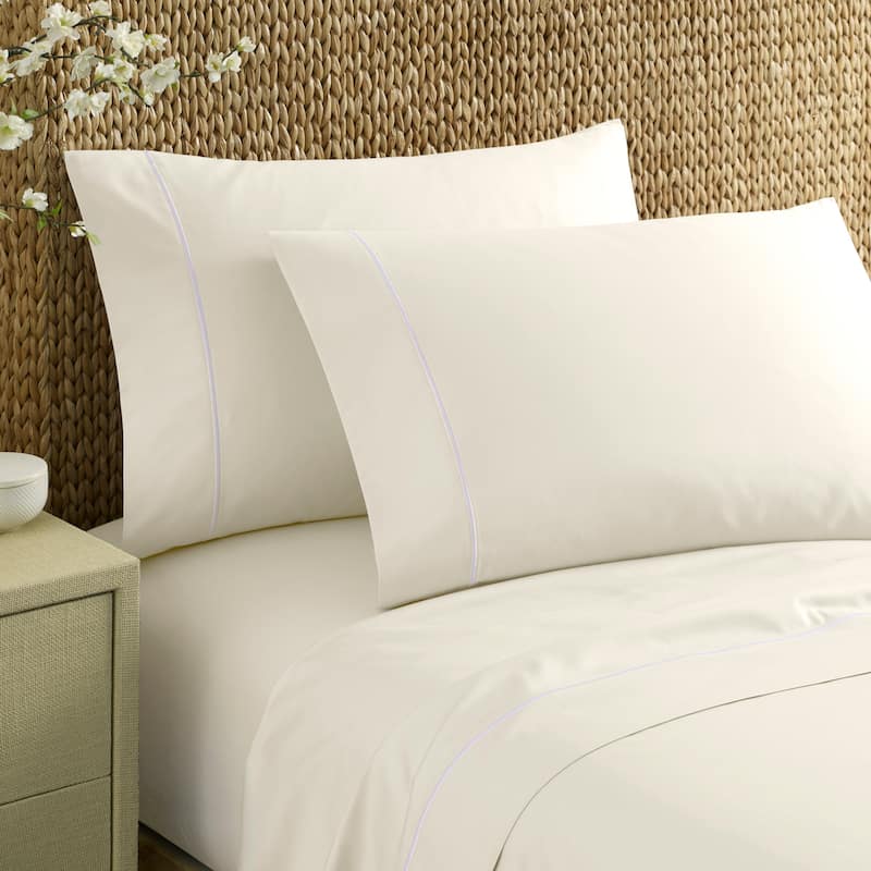 Nautica Regatta Sateen Cotton Luxury Bed Sheet Set