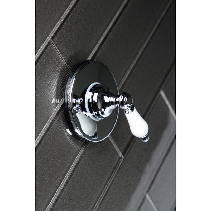 Kingston Brass Single-Handle Three-Way Diverter Valve with Trim Kit