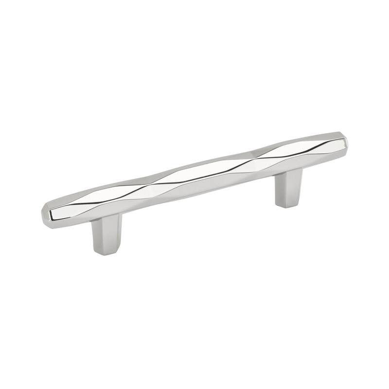 St. Vincent 3-3/4 in (96 mm) Center-to-Center Polished Chrome Cabinet Pull - 3.75