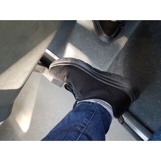 Skechers Men's Work Relaxed Fit Flex Advantage Bendon SR Sneaker Black