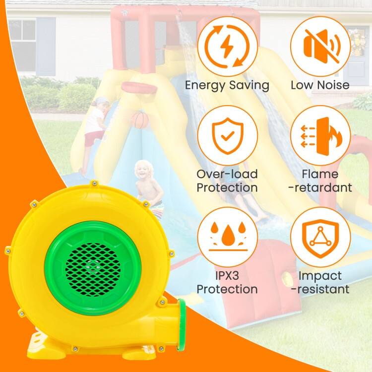 Air Blower Air Pump Fan with Convenient Handle and Ground Stakes