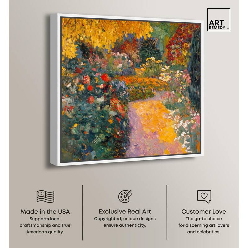 Sunlit Sanctuary Canvas by Art Remedy