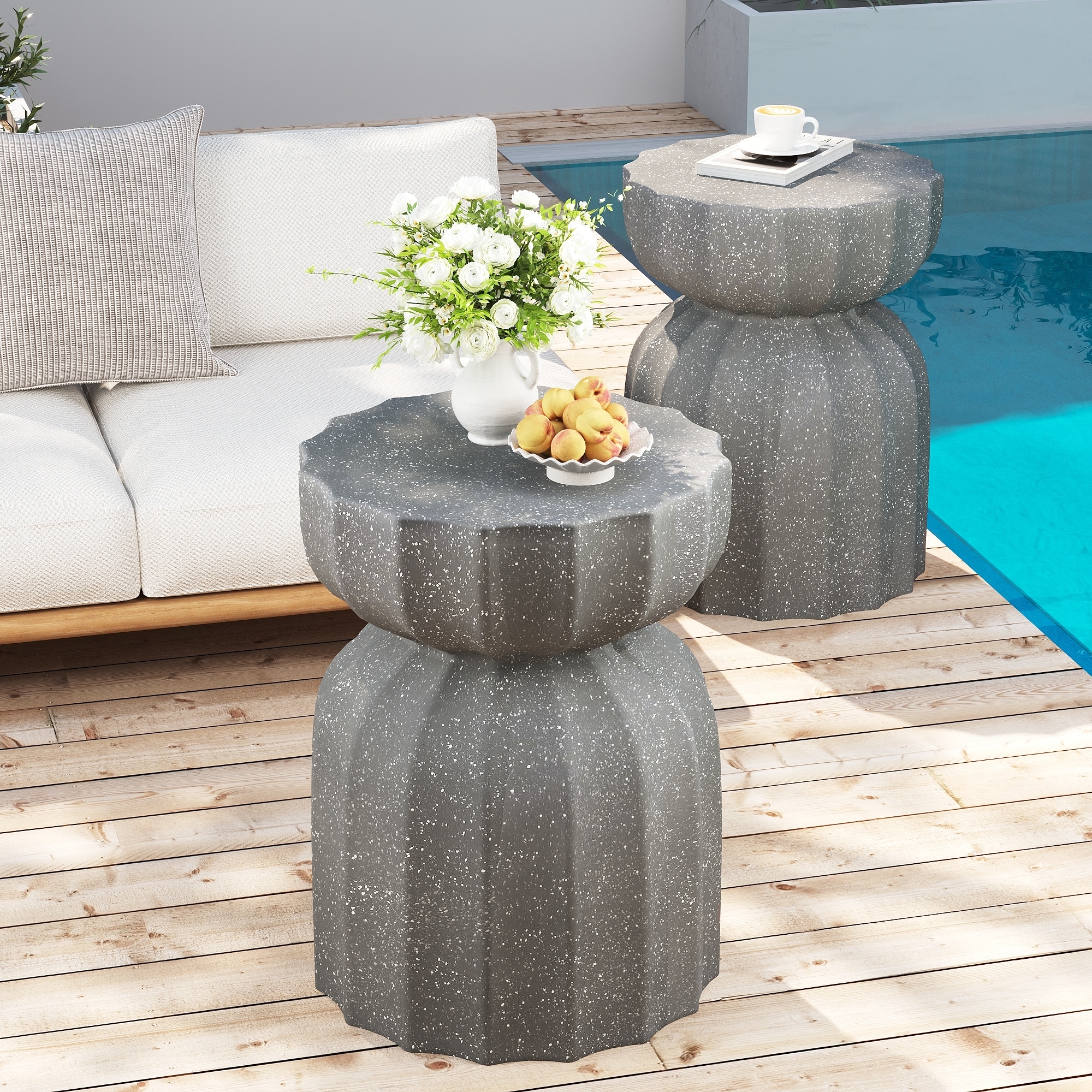 Modern Outdoor and Indoor Waterproof Coffee Table