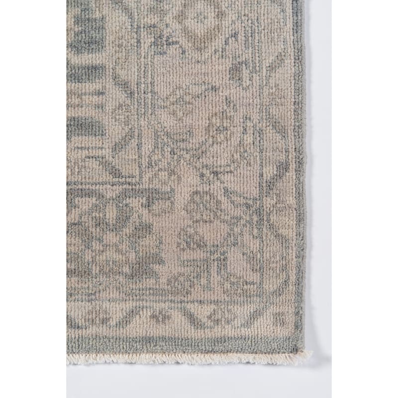 Momeni Banaras Wool Hand Knotted Sage Area Rug