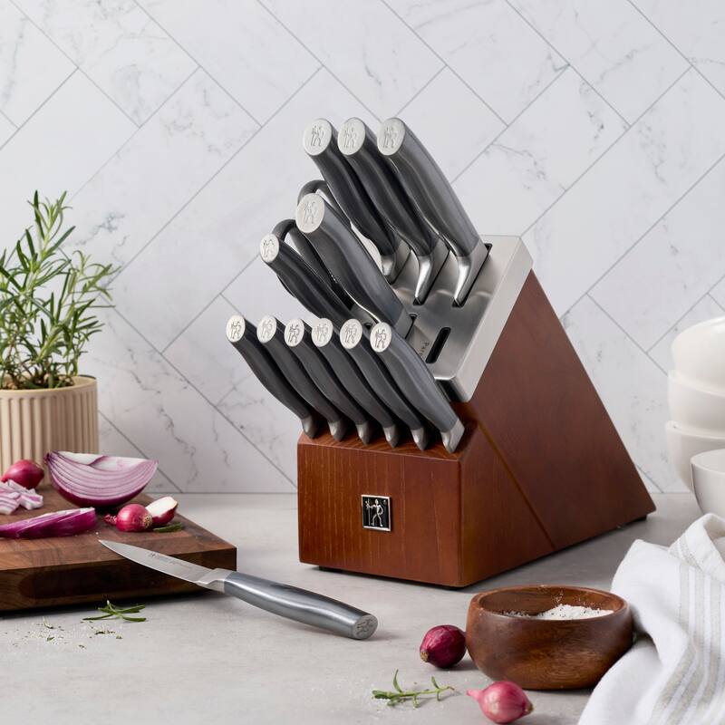 Henckels Elan 7-pc Self-Sharpening Knife Block Set