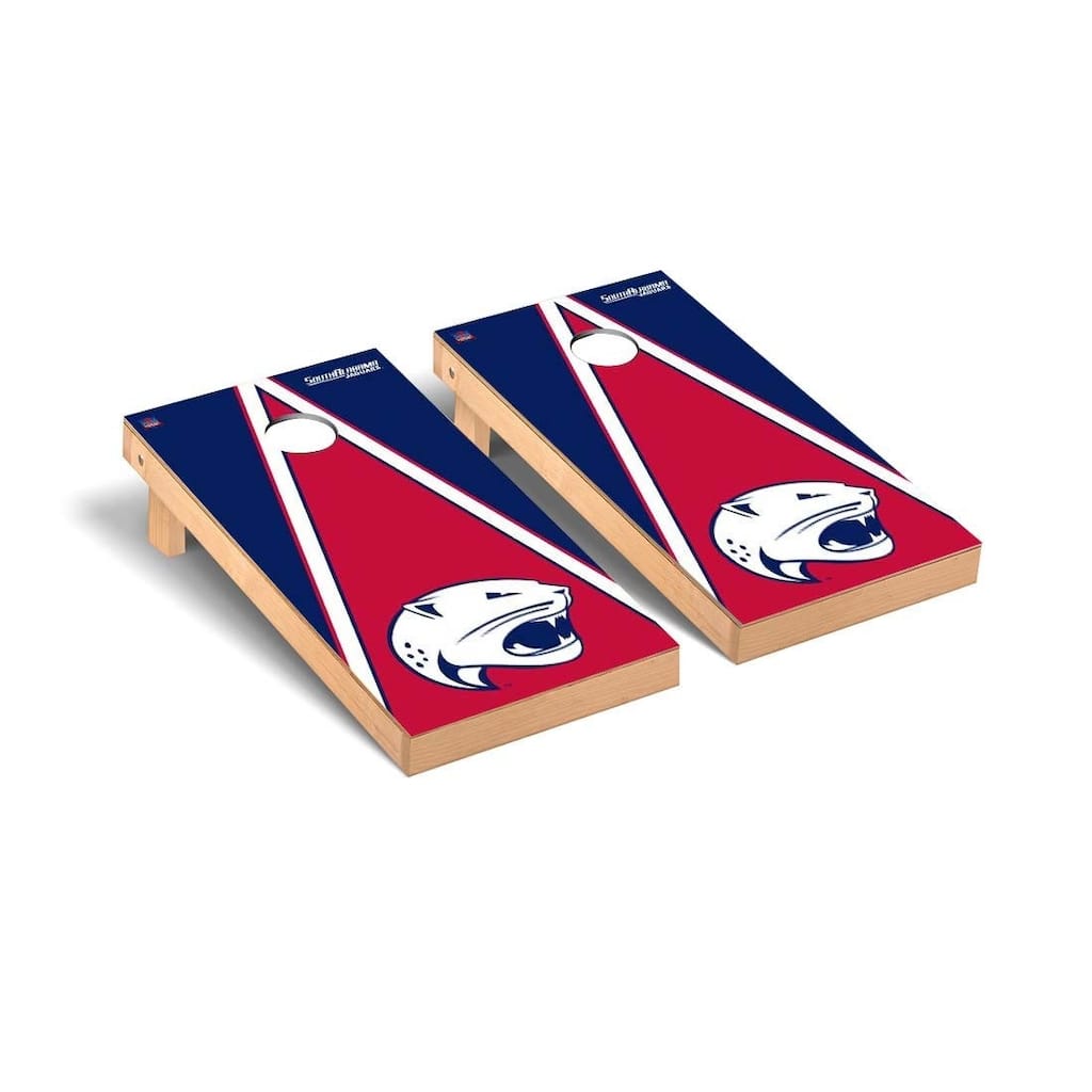 South Alabama Jaguars Cornhole Board Set - Triangle Version