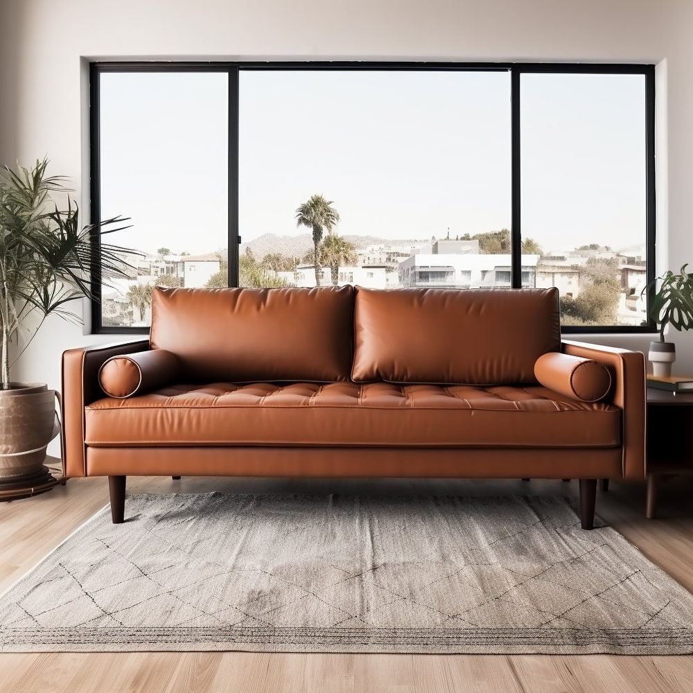 Birkdale 70.1'' Faux Leather Sofa