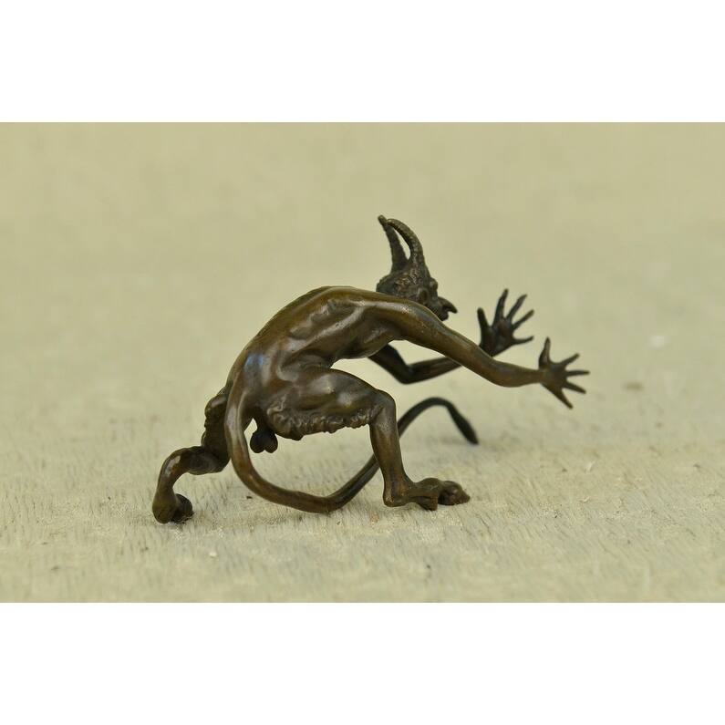 Bronze Satyr Sculpture