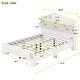 preview thumbnail 9 of 34, Wooden Full/Twin Size House Bed with Storage Headboard - Sturdy Plywood and Particle Board Construction, for Kids